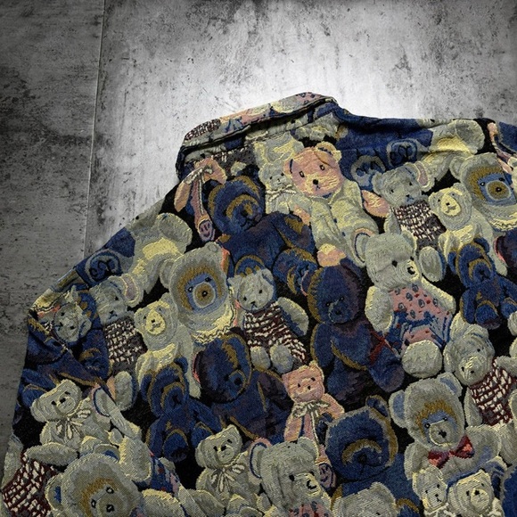 Stussy Bear Print Shirt - Picture 9 of 9